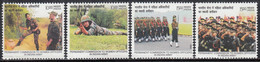 INDIA 2022 Introduction  Of  Permanent Commission For WOMEN  OFFICERS In INDIAN ARMY, Set 4v Complete, MNH(**) - Ungebraucht