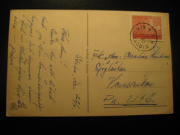 MELBOURNE 1956 Olympic Games Olympics Horse Equestrian STOCKHOLM Stamp On Rosa Rose Post Card SWEDEN - Ete 1956: Melbourne