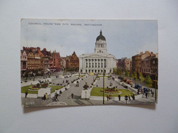 NOTTINGHAM  -  Council House And City Square   -  ANGLETERRE - Northamptonshire