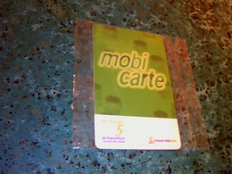 France Télécom Mobi Carte 5U (  5 Fr ) Dans Son étui Objet Pour Collection - Zonder Classificatie