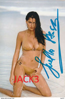 AUTOGRAFO - Laetitia Casta.  AUTOGRAFO ORIGINALE - Handtekening