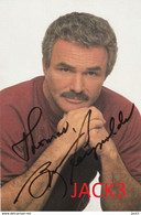 AUTOGRAFO - Burt Reynolds.  AUTOGRAFO ORIGINALE - Autogramme