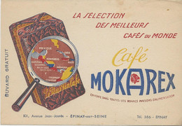 BUVARD -   CAFE MOKAREX - EPINAY SUR SEINE - - Café & Thé