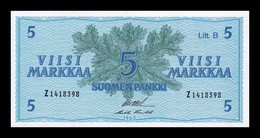 Finlandia Finland 5 Markkaa 1963 Pick 106Aa(56) Litt. B SC UNC - Finnland