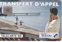F275A-TRANSFERT D'APPEL 2-Plage 2ème Logo Moreno -50u-GEM-Nickel-05/92 - 1992