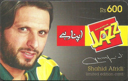 MOBILE : JA29B Rs. 600 Jazz Shahid Afridi USED Exp: 29/11/2013 - Pakistan