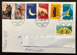 AUSTRALIA, Circulated Cover To Portugal, « HORSES », « ENERGY », 2021 - Lettres & Documents