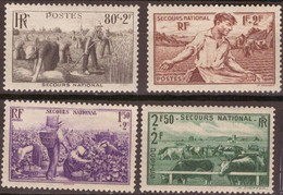 Francia 1940 Un#466/69 4v Cpl Set MNH/**vedere Scansione - Unused Stamps