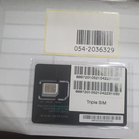 Israel-sim Ple Card 012mobile-(A)-(89972010521042251030)(208)(054-2036329)-(lokking Out Side)-mint Card+1prepiad Free - Lots - Collections