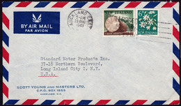 NEW ZEALAND 1961 COVER To USA @D9377 - Storia Postale