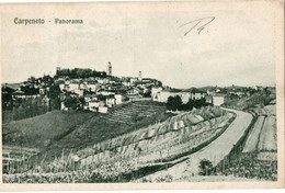 CARPENETO - PANORAMA - 1926 - F.P. - STORIA POSTALE - Alessandria