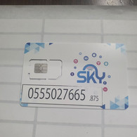 Israel-SKY-(a)-(89972260000000357987)(223)(055-5027665...875)-(lokking Out Side)-mint Card+1prepiad Free - Lots - Collections