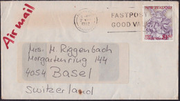 NEW ZEALAND 1992 COVER To Switzerland With $1.80 Sc#1007 @D4727 - Brieven En Documenten