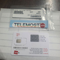 Israel-Home Cellular-Telemost-(C)-(899720206410051343)(238)(055-2203435)-(lokking Out Side)-mint Card+1prepiad Free - Collections