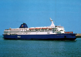 9387 Bateau FERRY  PRIDE Of CALAIS Assurant La Liaison Avec L' Angleterre ( Recto-verso) 62 Pas De Calais - Ferries