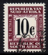 South Africa - 1967 Postage Due 10c (o) # SG D69 - Impuestos