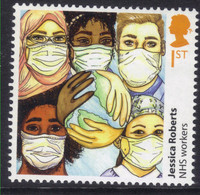 GB 2022 QE2 1st Heroes Of The Pandemic NHS Workers Umm ( 1036 ) - 2021-…