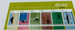 Hong Kong Stamp S/s Sports Table Tennis MNH - Neufs