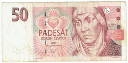 République Tchèque - Billet De 50 Korun - 1997 - Sv. Anezka Ceska - P17 - Repubblica Ceca