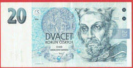 République Tchèque - Billet De 20 Korun - 1994 - Premysl Otokar I - P10a - Czech Republic