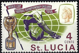 St. Lucia 1966 - Mi 196 - YT 205 ( World Football Cup In Great-Britain ) MNH** - 1966 – Engeland