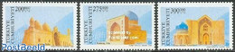 Turkey 2000 Cultural Heritage 3v, Mint NH, Religion - Churches, Temples, Mosques, Synagogues - Art - Architects - Non Classificati