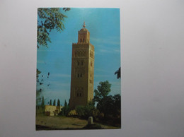 MARRAKECH    La Mosquée De La Koutoubia - Marrakech