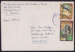 JAMAICA  COVER To Canada @D1543 - Jamaica (1962-...)