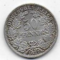 ALLEMAGNE  -   50 Pf.  1877 C - 50 Pfennig