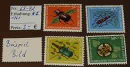 Nieuw Guinea  Michel Nr:  69 -72   ** MNH Postfrisch  #4448 - Niederländisch-Neuguinea