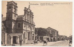 CPA - CEYLAN - COLOMBO - Eglise St Philippe - Norria Road - Sri Lanka (Ceylon)