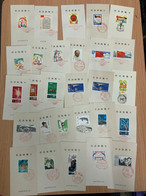 China Stamp Lots Cancel In Red Chops - Neufs