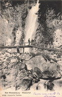 Bad Weissenburg Wasserfall 1908 Lenk - Lenk Im Simmental