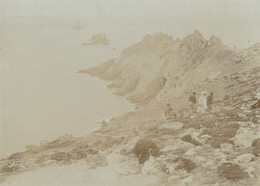 Photo Vers 1889 Pointe-du-Raz-de-Sein (Plogoff) - Phare De La Vieille (A237) - Plogoff