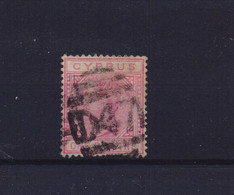 CYPRUS 1882/6 VICTORIA No 18 USED STAMP WITH D47 POSTMARK - Chypre (...-1960)