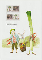 Sweden Collector's Sheet Mi 2734-2735 Europa 2010 - Children's Books - Owl - Rabbit - Vegetables 2010 * * - Briefe U. Dokumente