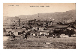 Cpa (42)-firminy - Usine Verdiè. - Firminy