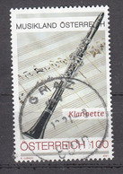 Oostenrijk 2021 Mi Nr 3581, Muziek, Music, Klarinet - Used Stamps