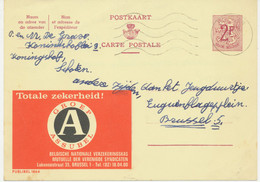 BELGIEN REKLAME-GA 1966, 1864 GROEP ASSUBEL Versicherung 2 F Werbe-GA Advertising SCHOTEN - Altri & Non Classificati