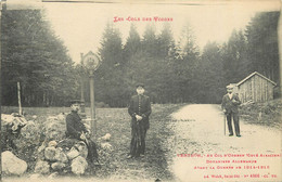 LES COLS DES VOSGES - Ventron, Au Col D'Oderen, Douaniers Allemands. - Douane