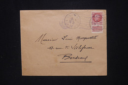 FRANCE - Type Pétain Avec Surcharge RF De Libération Sur Enveloppe De Bordeaux En 1944 -  L 119196 - Libération