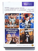 DVD - Coffret Busby Berkeley Musicals - Dames, Gold Diggers 1937, Footlight Parade, 42nd Street - Comedias Musicales