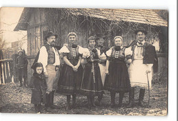 CPA Slovaquie Carte Photo Type Du Pays - Slovaquie