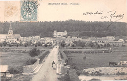 SERQUIGNY (Eure) - Panorama - Précurseur Voyagé 1903 - Serquigny