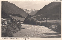 B487) Im STUBAITAL - Partie Bei FULPMES Gegen Die Gletscher - - Kirche Im Hintergrund ALT ! - Neustift Im Stubaital