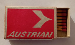 AUSTRIAN AIRLINES ,SMALL FORMAT,VINTAGE - Boites D'allumettes