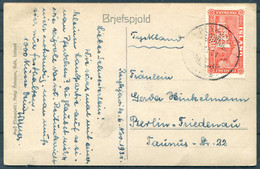 1931 Iceland Pony RP Postcard Reykjavik - Berlin Germany - Briefe U. Dokumente