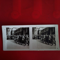 PHOTO STEREO III REICH NURNBERG - Krieg, Militär