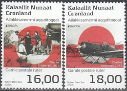 Groenland 2020 Europa CEPT Anciennes Routes Postales Neuf ** - Neufs