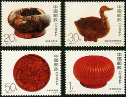 China 1993-14 Lacquerwares Of Ancient China MNH - Neufs